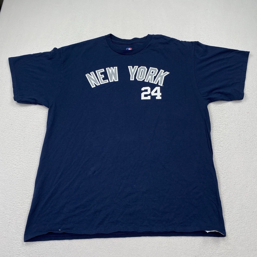 New York Yankees T Shirt Size XL Gary Sanchez #24 Blue MLB Baseball